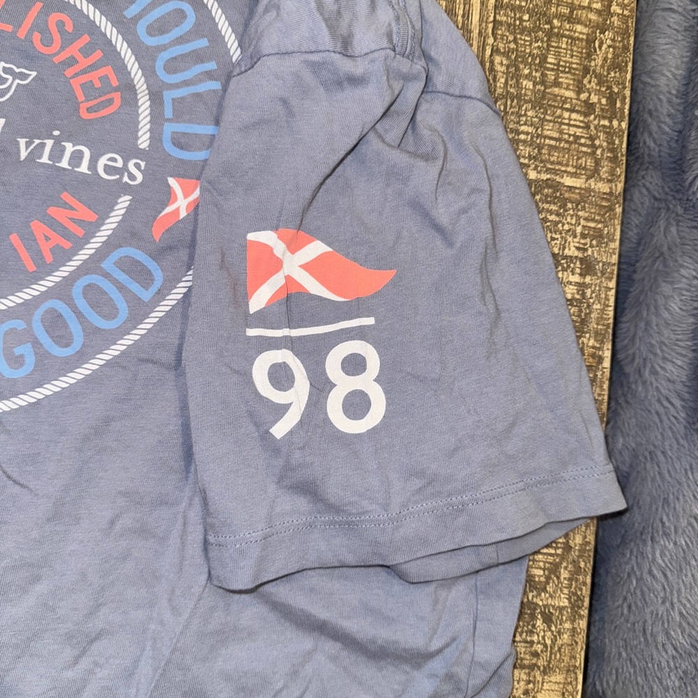 Vineyard Vines Blue Short Sleeve Tee